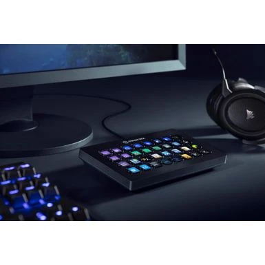 Elgato - Stream Deck XL Wired Keypad With Back Lighting - Black - Image 3