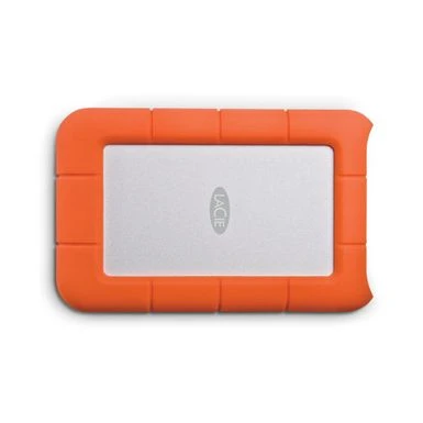 LaCie 2TB Rugged Mini Portable External Hard Drive, 5400 RPM, USB 3.0/2.0, Up To 5Gbps USB 3.0 Transfer Rate, Orange - Image 4