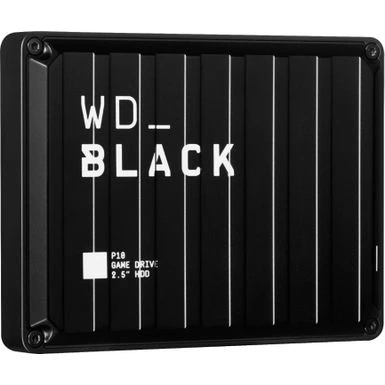 WD - BLACK P10 4TB External USB 3.2 Gen 1 Portable Hard Drive - Black - Image 3