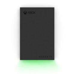 Seagate - Game Drive For Xbox 2TB External USB 3.2 Gen 1 Portable Hard Drive Xbox Certified With Green LED Bar - Black