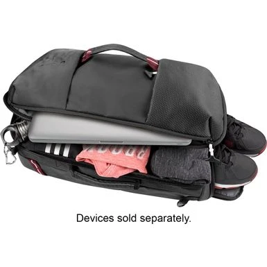 Solo New York - Varsity Collection All-Star Duffel Backpack - Black - Image 3