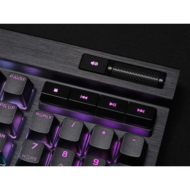 CORSAIR - K70 RGB PRO Full-size Wired Mechanical Cherry MX Speed Linear Switch Gaming Keyboard With PBT Double-Shot Keycaps - Black - Image 10