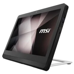 MSI Pro 16T 10M-085US 15.6" HD Touchscreen All-In-One Desktop Computer, Intel Celeron 5205U 1.9GHz, 4GB RAM, 128GB SSD, Windows 10 Pro