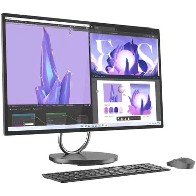 Lenovo - Yoga AIO 9i 31.5" All-In-One - Intel Core I9 - 16GB Memory + 512GB SSD - Storm Grey - Image 2