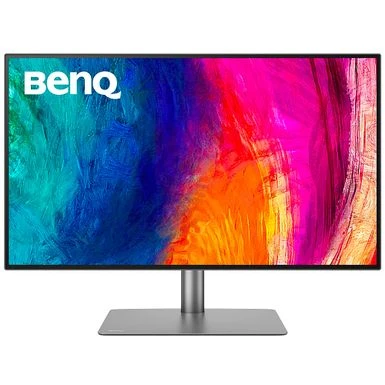 BenQ - PD3220U DesignVue 32" IPS LED 4K HDR Monitor AQCOLOR Technology Mac Compatible (HDMI/DP/Thunderbolt 3 85W) - Gray/Black
