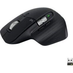 Logitech - MX Master 3S Wireless Laser Mouse With Ultrafast Scrolling - Black