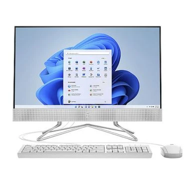 HP 24 Inch All-in-One Desktop Computer - Intel Celeron J4025 - 8GB/256GB - Starry White