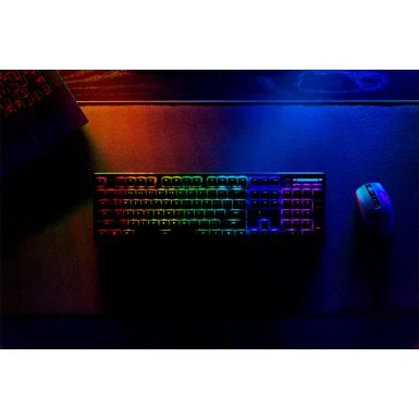 Razer - DeathStalker V2 Pro Full Size Wireless Optical Linear Switch Gaming Keyboard With Low-Profile Design - Black - Image 9