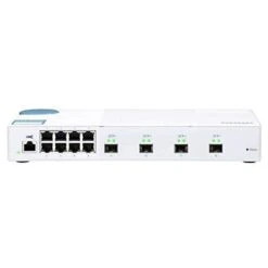 QNAP QSW-M408S 10GbE Managed Switch, With 4-Port 10G SFP+ And 8-Port Gigabit