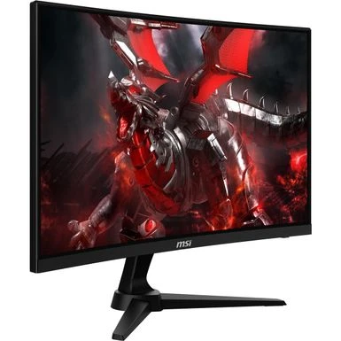 MSI G243CV 23.6" 16:9 Full HD Curved VA Gaming Monitor, Metallic Black - Image 2
