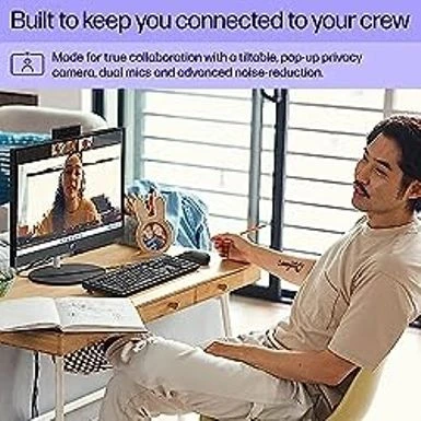 HP 23.8 Inch All-in-One Desktop PC, FHD Display, Intel Core I3-N300, 8 GB RAM, 256 GB SSD, Intel UHD Graphics, Windows 11 Home, 24-cr0030 (2023), Shell White - Image 6