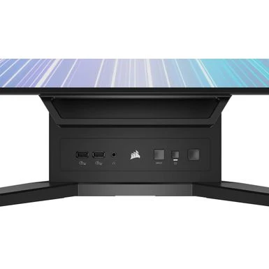 CORSAIR - Xeneon Flex 45” OLED Bendable QHD 240Hz 0.03ms FreeSync And G-SYNC Compatible Monitor With HDR10 (HDMI, DisplayPort) - Black - Image 10