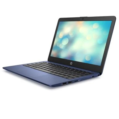 HP Stream 11-ak0030nr 11.6" HD Notebook Computer, Intel Celeron N4020 1.1GHz, 4GB RAM, 64GB EMMC Storage, Windows 10 Home S Mode, Free Upgrade To Windows 11, Royal Blue