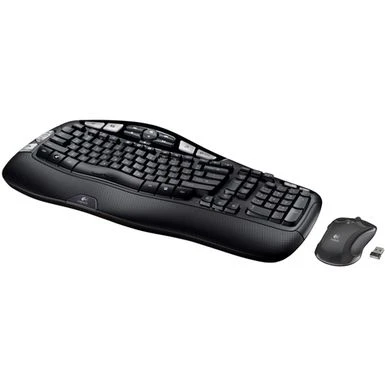 Logitech MK550 Wireless Wave Combo With Keyboard And Mouse