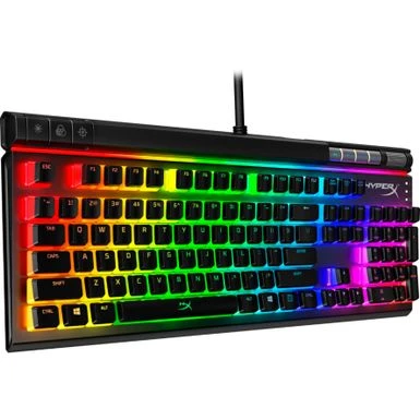 HyperX - Alloy Elite 2 Full-size Wired Mechanical Gaming Keyboard With RGB Back Lighting - Black - Image 3