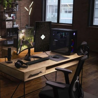 HP OMEN - 40L Gaming Desktop - AMD Ryzen 7 7700 - 16GB DDR5 Memory - NVIDIA GeForce RTX 4060 Ti - 1TB SSD - Black - Image 10