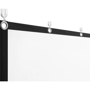 Insignia™ - 100" Home Theater Portable Folding Projector Screen - White - Image 7