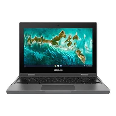 ASUS Chromebook Flip - 11.6" - Intel Celeron N5100 / 1.1 GHz - Chrome OS - UHD Graphics - 8 GB RAM - 32 GB EMMC - Dark Gray