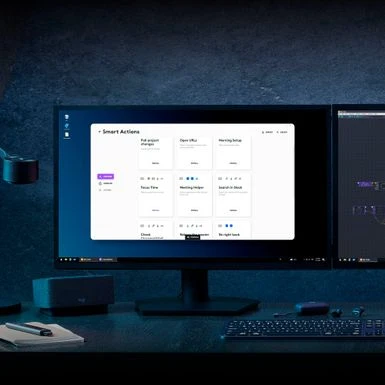 Logitech - MX Keys S Advanced Full-size Wireless Scissor Keyboard For PC And Mac With Backlit Keys - Pale Gray - Image 8