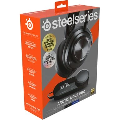 SteelSeries - Arctis Nova Pro Wired Multi Gaming Headset For PC, PS5, PS4, Switch - Black - Image 9