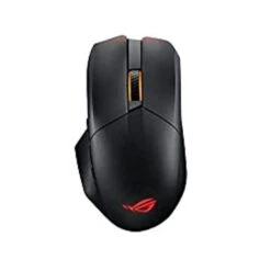 ASUS ROG Chakram X Origin Gaming Mouse, Tri-Mode Connectivity (2.4GHz RF, Bluetooth, Wired), 36000 DPI Sensor, 11 Programmable Buttons, Detachable Joystick, Paracord Cable, Black