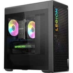 Lenovo - Legion Tower 5 AMD Gaming Desktop - AMD Ryzen 7-7700X - 16GB Memory - NVIDIA GeForce RTX 4070 12GB - 512GB SSD + 1TB HDD - Storm Gray