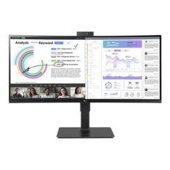 LG UltraWide 34BQ77QB-B - LED Monitor - Curved - 34" - HDR