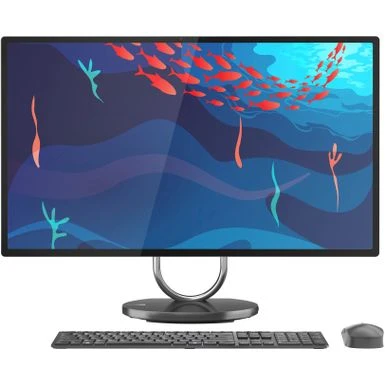 Lenovo - Yoga AIO 9i 31.5" All-In-One - Intel Core I9 - 16GB Memory + 512GB SSD - Storm Grey - Image 7