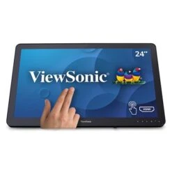 ViewSonic - TD2430 24" LED FHD Touch Screen Monitor (HDMI And DisplayPort) - Black