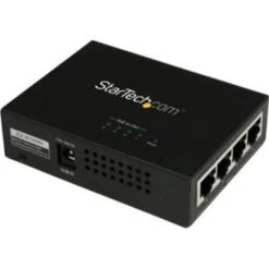 StarTech 4 Port Gigabit Midspan PoE + Injector