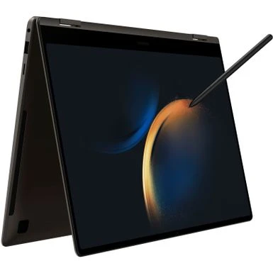 Samsung - Galaxy Book3 Pro 360 2-in-1 16" 3K AMOLED Touch Screen Laptop -Intel 13th Gen Evo Core I7-1360P -16GB Memory -1TB SSD - Graphite - Image 3