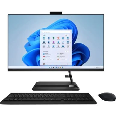 Lenovo - IdeaCentre AIO 3 27" All-In-One - AMD Ryzen 5 - 8GB Memory - 512GB Solid State Drive - Black