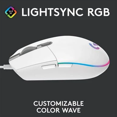 Logitech 910005791 / 910-005791/ 910005791G203 Lightsync - White - Image 5