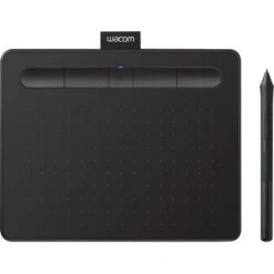 Wacom - Intuos Graphic Drawing Tablet For Mac, PC, Chromebook & Android (Small) With Software Included (Wireless) - Black