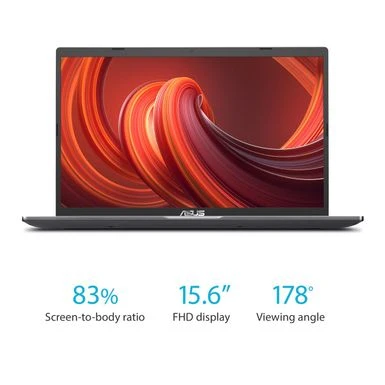 ASUS VivoBook 15 F515 15.6" Full HD Notebook Computer, Intel Core I3-1115G4 3.0GHz, 8GB RAM, 256GB SSD, Windows 11 Home S Mode, Slate Gray - Image 7