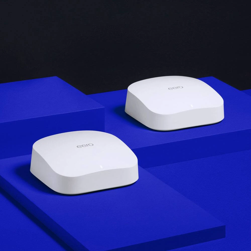 Eero - Pro 6 AX4200 Tri-Band Mesh Wi-Fi 6 System (2-pack) - Image 2