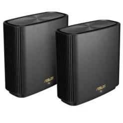 ASUS XT8 ZenWi-Fi AX6600 Tri-Band Mesh Wi-Fi 6 System, Charcoal, 2-Pack