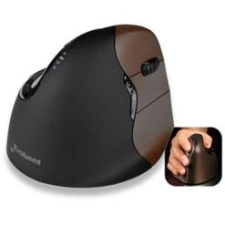 Evoluent VerticalMouse 4 Small - Vertical Mouse - 2.4 GHz
