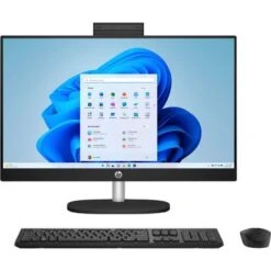 HP - 24" Touch-Screen All-in-One With Adjustable Height - AMD Ryzen 5 - 8GB Memory - 1TB SSD - Jet Black