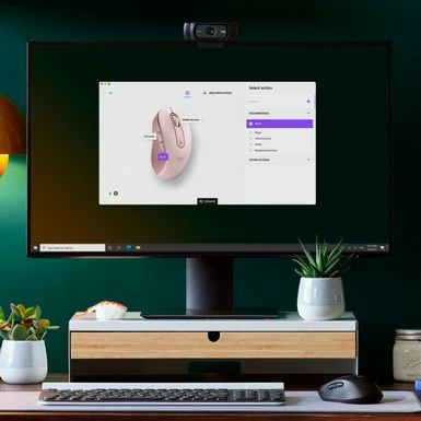 Logitech - Signature M650 Wireless Scroll Mouse With Silent Clicks - Rose - Image 6