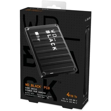 WD - BLACK P10 4TB External USB 3.2 Gen 1 Portable Hard Drive - Black - Image 7