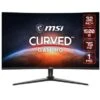 MSI G323CV 31.5" 16:9 Full HD Curved VA Gaming Monitor, Metallic Black