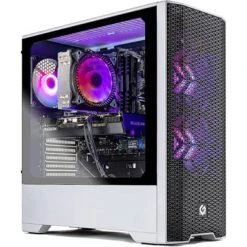 Skytech Gaming - Blaze 3.0 Gaming Desktop PC – Intel Core I5-10400F – 16G Memory – AMD Radeon RX6600XT – 500G SSD - White