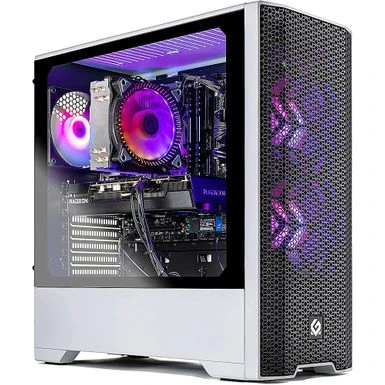 Skytech Gaming - Blaze 3.0 Gaming Desktop PC β Intel Core I5-10400F β 16G Memory β AMD Radeon RX6600XT β 500G SSD - White