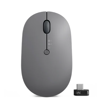 Lenovo Go Wireless Multi-Device Mouse (Storm Grey)