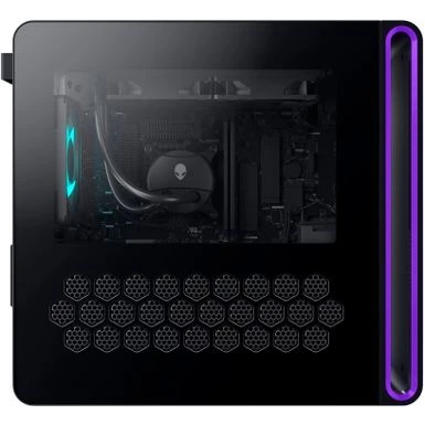 Alienware - Aurora R16 Desktop - 13th Gen Intel Core I7 - 16GB Memory - NVIDIA GeForce RTX 4060Ti - 1TB SSD - Basalt Black - Image 8