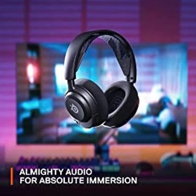 SteelSeries New Arctis Nova 4 Wireless Multi-Platform Gaming Headset 360 Spatial Audio 2.4GHz High-Speed Wireless 36 Hr Battery USB-C ClearCast Gen 2 Mic PC, Playstation, Switch, Meta - Image 3