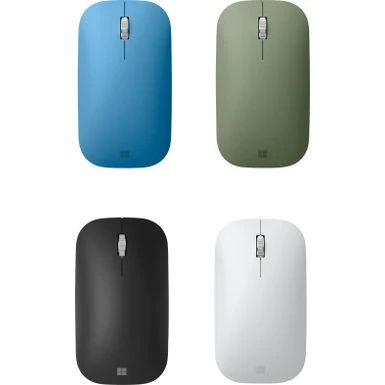 Microsoft - Modern Mobile Wireless BlueTrack Mouse - Sapphire - Image 4