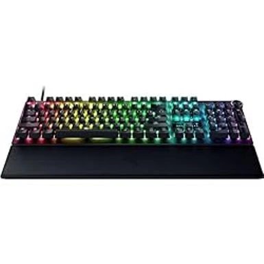 Razer Huntsman V3 Pro Esports Gaming Keyboard: Analog Optical Switches W/Rapid Trigger & Adjustable Actuation - Media Keys & Dial - Doubleshot PBT Keycaps - Aluminum Top Plate - Wrist Rest - Image 10