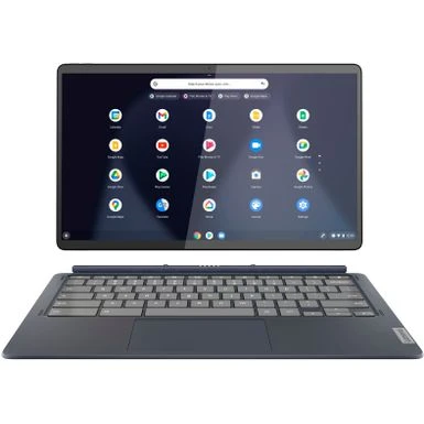 Lenovo - IdeaPad Duet 5 Chromebook - 13.3" OLED 1920x1080 Touch 2in1 Tablet - Snapdragon 7cG2 - 8GB - 128GB EMMC - With Keyboard - Abyss Blue - Image 5